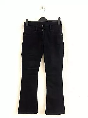 NEXT Lift & Shape Black Bootcut Mid Rise Denim Jeans Size 12 Petite • $12.43
