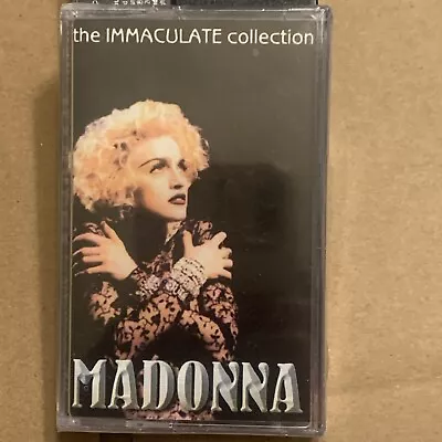 MADONNA The Immaculate Collection Cassette Tape New Sealed NOS • $100
