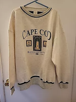 Vintage Cuffy Co Cape Cod MA Crewneck Sweatshirt XXL • $20