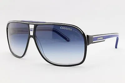 $128 • Buy Carrera Grand Prix 2 Unisex Black & Blue Sunglasses HD Sports Racing Retro