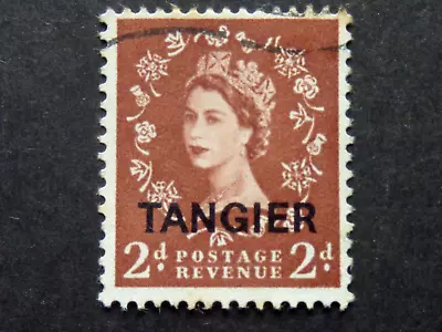 994 2 ]  GB - QE 11 - 1952 - 2d - OVER-PRINTED - TANGIER - [MAROCCO] • $1.85