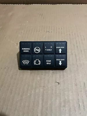 Nos Military Oshkosh Jltv Axle Lock Fording Mode Switch Push Button 12602332 • $65