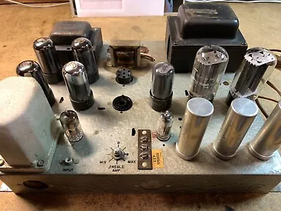 1958 Magnavox Amp179aa Bi-amp Fully Restored 5)6v6 2)5u4gb • $225
