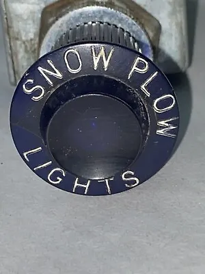 Vintage Jeep Chevy Ford Snow Plow Light Switch Signal Stat Dodge Western Meyer • $145