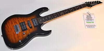 Ibanez GRX70QA Electric Guitar Sunburst Finish Professionally Setup! • $229.99