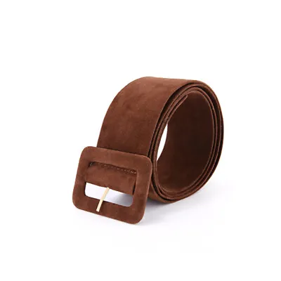 Belt Waistband Buckle Casual For Coat Sweater Fashion Lady Velvet Wide Waist • £10.09