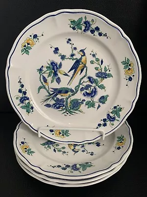 Villeroy & Boch Phoenix Blau (Blue) Set Of 4 Salad Plates 7 3/4  • $39.99