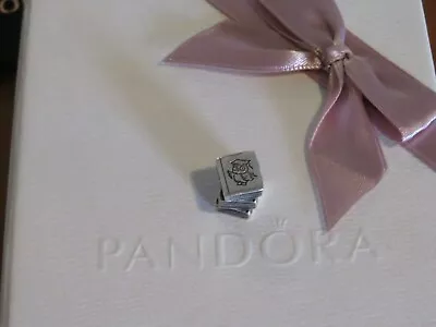 Pandora 925 Silver ALE Study Book Owl Graduation Charm • £0.99