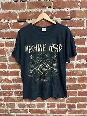 2011 Machine Head Shirt Large Black T30 • $49.99