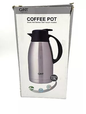 Gint Thermal Coffee Pot Stainless Steel Double Walled Vacuum Water Beverage  • $19.99