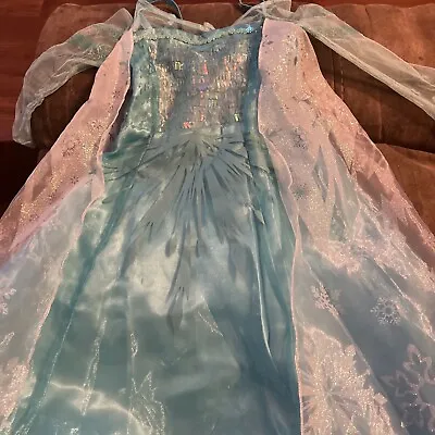 Elsa Sequins Costume Set With Shoes And Tiara • $30