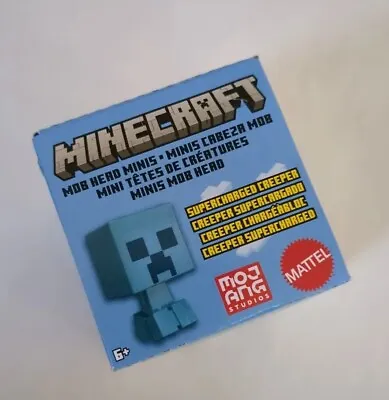 NEW Minecraft Mob Head Minis Action Figure: Super Charged Creeper • $8