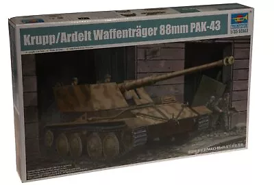 Trumpeter 1/35 German Krupp/Ardelt 88mm Pak 43 Waffentrager Model Kit-01587[HT4] • $57.99