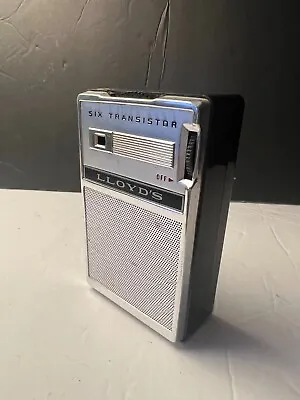 $16.95 • Buy  rare 1963 Lloyd's 6 Transistor Radio -  Model Tr-6l  Made In Ryukyus