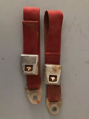 HOLDEN EJ EH HD HR HK HT HG TORANA LC LJ  X2 Seatbelt Buckles • $100