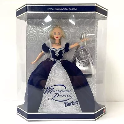 BARBIE Millenium Princess  Spec Ed Millenium Keepsake Ornament 2000 #24154 NRFB • $34.99