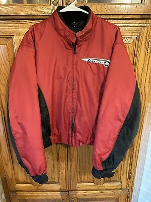 HONDA Star MOTORCYCLE Heavy RIDING JACKET HONDA RIDER COLLECTION XL Womens Vtg • $29