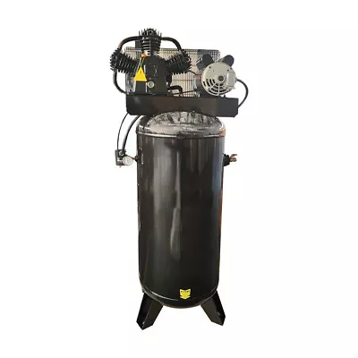 Quality 16Cfm 3 Cylinders Piston Vertical Air Compressor 60 ASME Gallon Tank 5HP • $1720