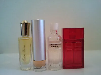 Bulk Lot Of 4x  Miniature Women's Perfume Fragrances GivenchyRochasCKRed Door • $79