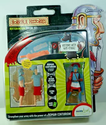 £6.95 • Buy Horrible Histories Rotten Romans Soldiers Toy Figures Centurions Starter Set NEW