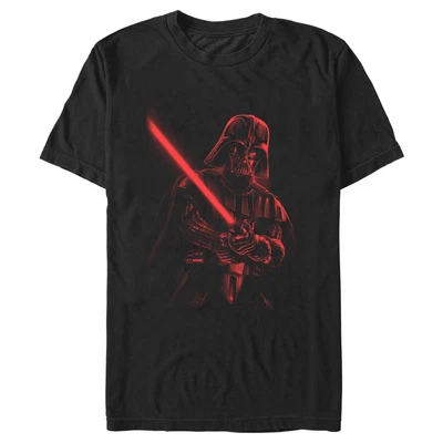 $13.99 • Buy Men's Star Wars: A New Hope Darth Vader Red Saber T-Shirt