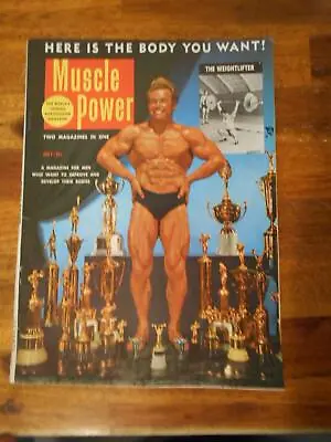 MUSCLE POWER Bodybuilding Fitness Magazine ROY HILLIGEN 7-53 • $15