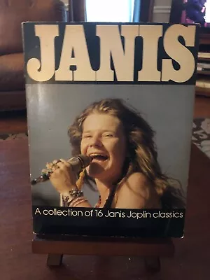 JANIS A Collection Of 16 Janice Joplin Classics Songs Vintage 1976 Songbook • $10