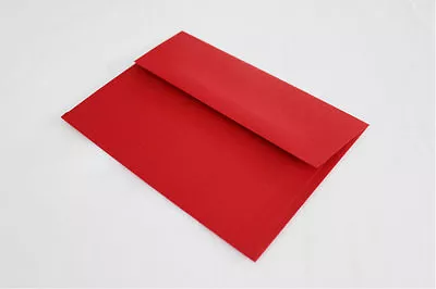 Red Envelopes For Cards & Invitations  -  A2 A6 A7 A9 Sizes - Various Quantities • $6.39