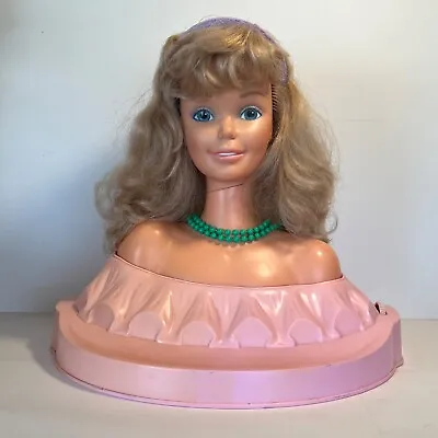 Barbie Star Pose Me Pretty Face Styling Head 1983 Vintage 1976 Mattel • $47.99