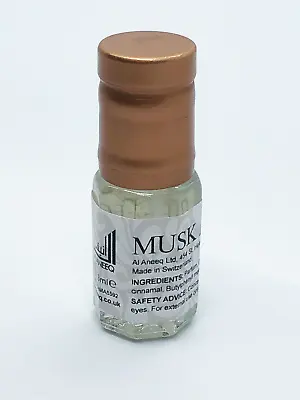 Musk Al Aneeq Perfume Oil By Al Aneeq - Sensual Musky Powdery Thick Musk 3ml • £3.49