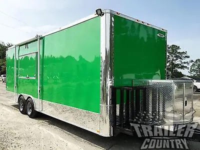 NEW 8.5 X 24 Enclosed Food Vending Mobile Kitchen Concession Catering Trailer • $64495