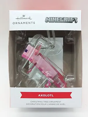 2023 Hallmark Ornament Tree Minecraft Pink Axolotl Video Game • $8.95