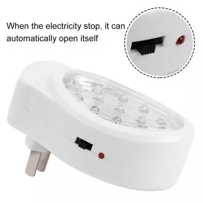 Rechargeable Emergency Light Auto Power Outage Lamp For Home • $12.73