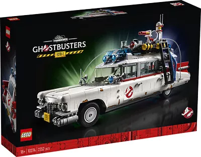 Prl) 10274 Lego Ecto1 Ghostbusters Model Rare Ghostcatchers + Manual  • £421.23