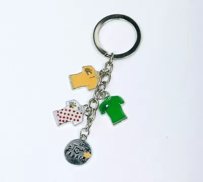 £5 • Buy Le Tour De France Leaders Jerseys TDF Charm Keyring