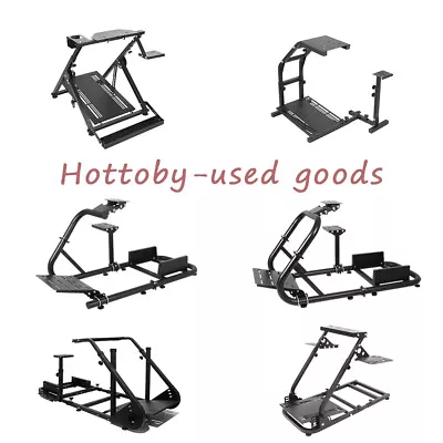 USED-Hottoby Racing Simulator Cockpit Stand For Logitech G29 G920 G923 • $79.99