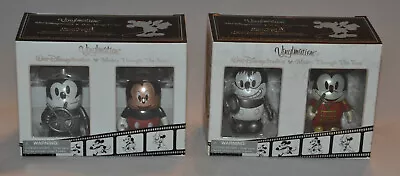 Disney Studios VINYLMATION Mickey Through The Years STEAMBOAT WILLIE Plane Crazy • $105