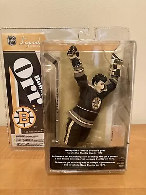 MCFARLANE NHL Boston Bruins Bobby Orr Sepia Variant Legends Series 1 • $54.99