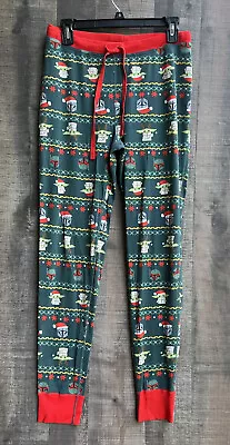 Hanna Andersson Women's Star Wars: The Mandalorian Long John Pajama Pant Sz M • $8