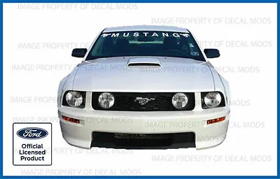 2005 - 2009 Ford Mustang Front Windshield Banner Decal Sticker Graphic V6 GT PMP • $24.96