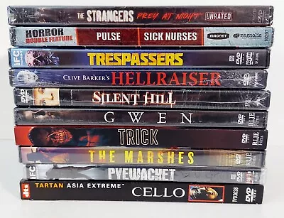 10 DVD Horror Lot. GhostsSlasher Supernatural Monster Zombie Fear Lot 5 • $19.99