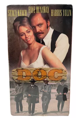 Doc VHS (MGM/UA 1971 1996) Stacy Keach Faye Dunaway Sealed • $7.77