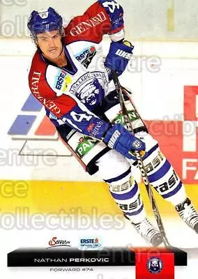 2012-13 Erste Bank Eishockey Liga EBEL #70 Nathan Perkovic • $1.46