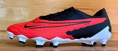 Mens Nike Phantom Academy GX FG Soccer Cleats Size 11 Or 11.5 RED/BLACK/WHITE • $59.99