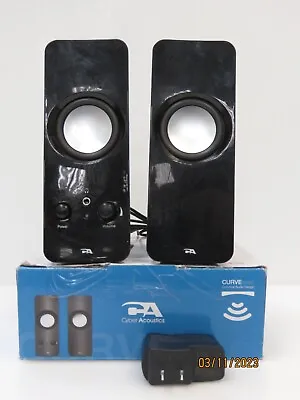 Cyber Acoustics CA-2050 Powered Speaker System For Computers • $12.99
