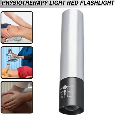 Red Light Lamp Flashlight Device LED Infrared Lamp Therapy Pain Relief Device • £7.48