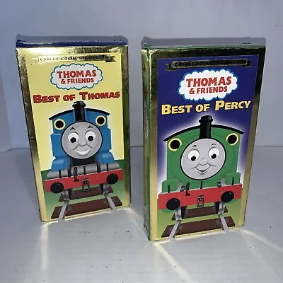 Thomas The Tank Engine & Friends VHS Tape Lot Of 2 Best Of Thomas / Percy Tested • $15