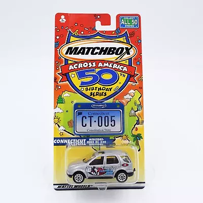 Matchbox Across America 50th Birthday Connecticut CT-005 Mercedes-Benz ML 430 • $9.89
