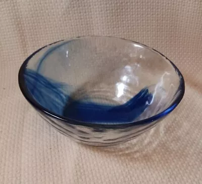 Bormioli Rocco Murano  Cobalt Blue 5.5   Fruit Bowl Replacement • $17.99