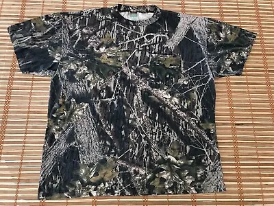 Vintage Mossy Oak Camo Classics Short Sleeve Pocket T-Shirt Size XL 46-48 • $15.99